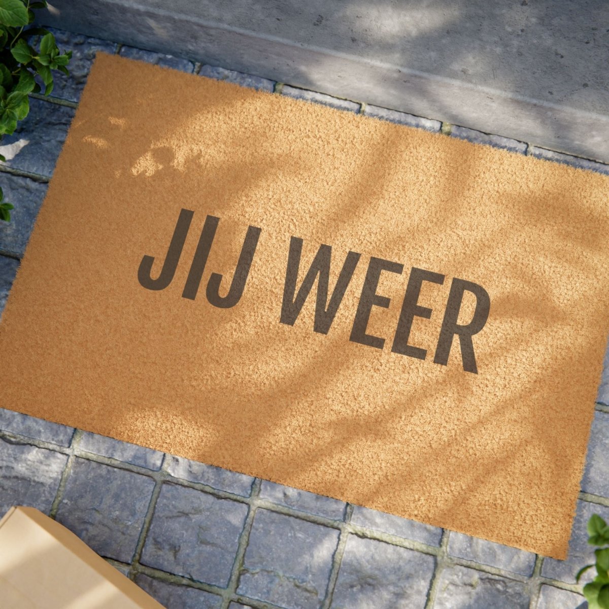 Door Mat 'Jij Weer' - RUDECAPS
