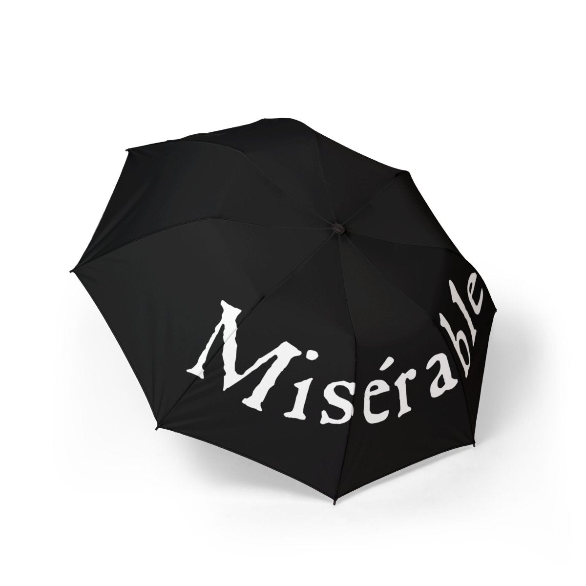 Dramatic French Statement Umbrella 'Misérable.' - RUDECAPS