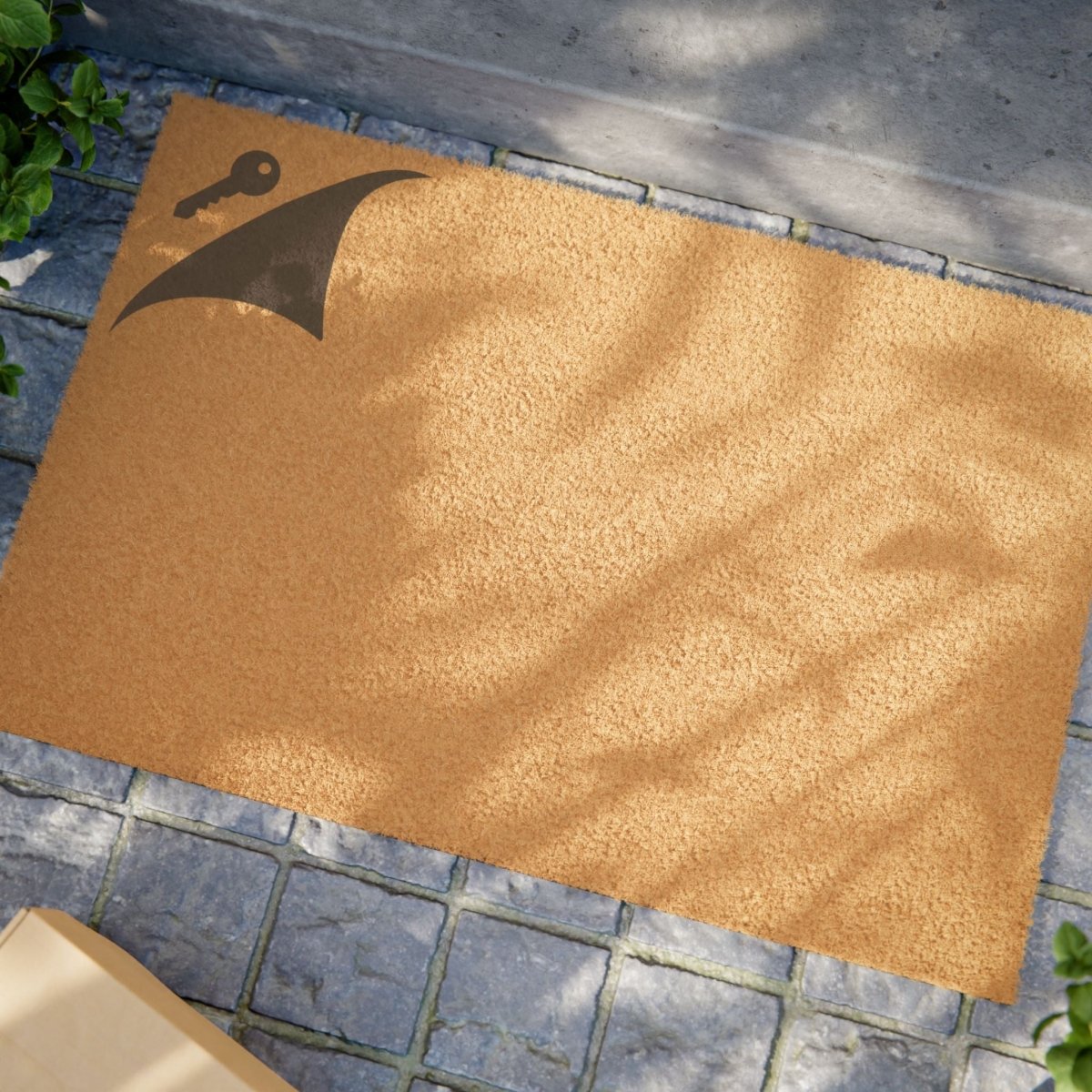 Door Mat 'Key Under The Mat' - RUDECAPS