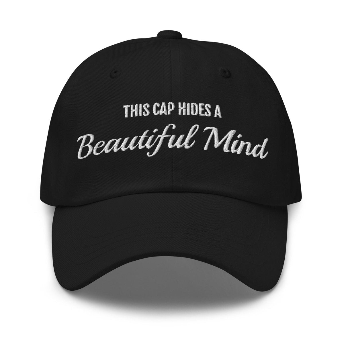 Dad Hat 'This Cap Hides A Beautiful Mind' - RUDECAPS