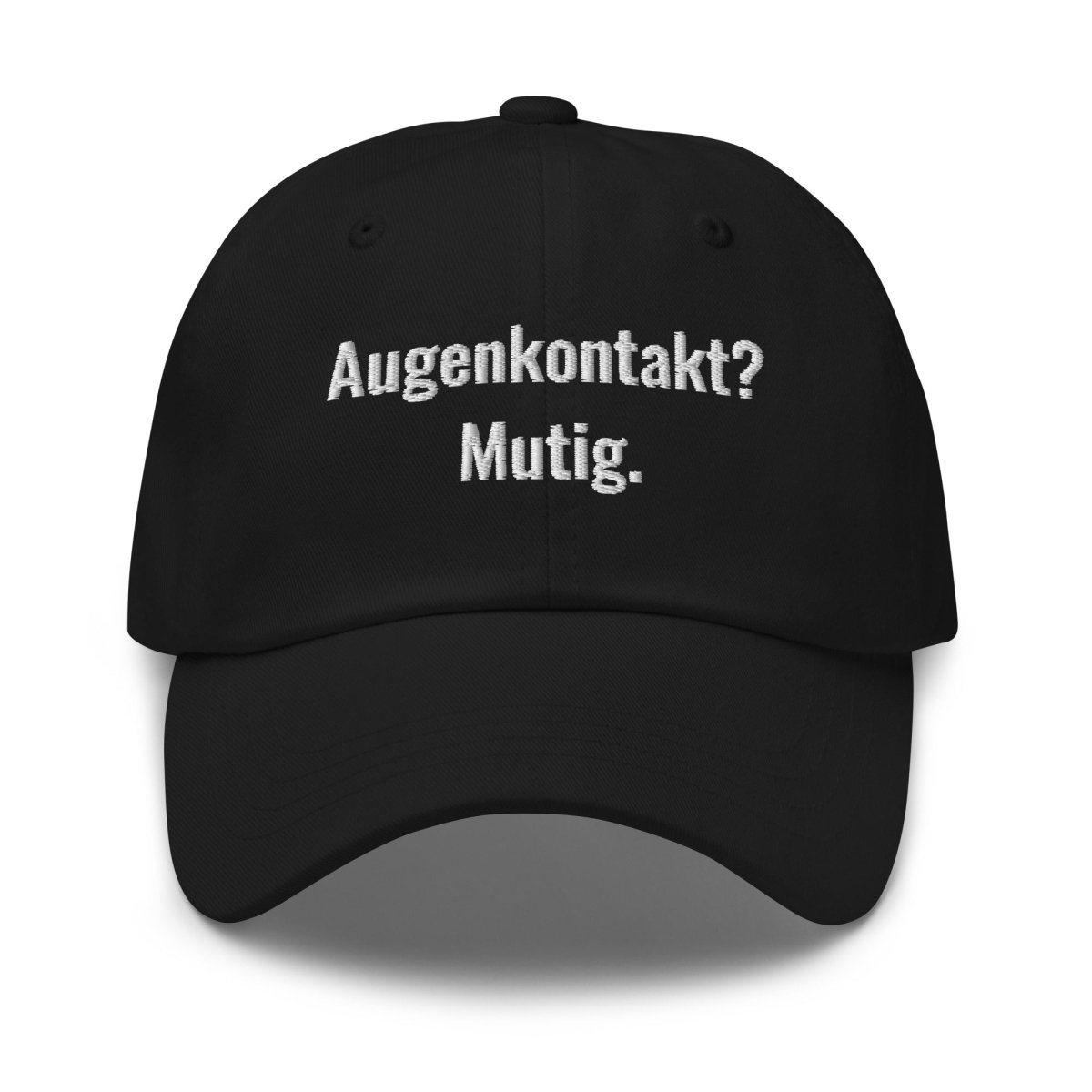 Dad hat 'Augenkontakt? Mutig.' - RUDECAPS
