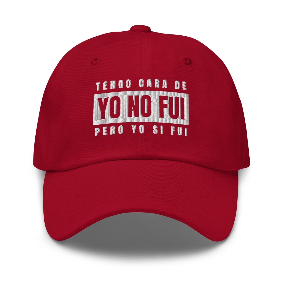 Dad Hat 'Tengo Cara De Yo No Fui Pero Yo Si Fui' - RUDECAPS