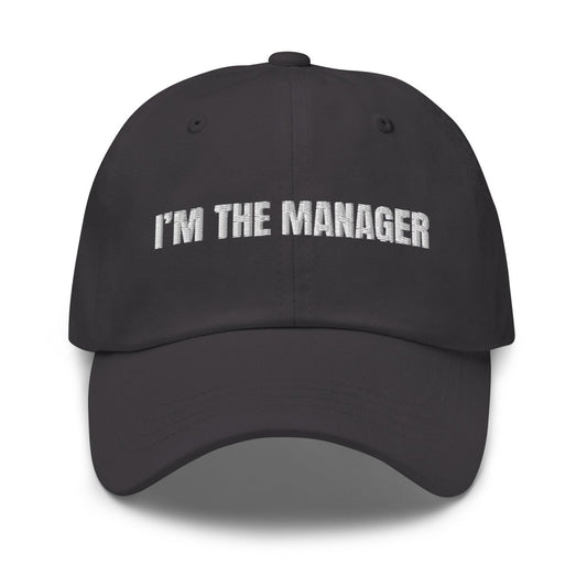 Dad Hat 'I'm The Manager' - RUDECAPS