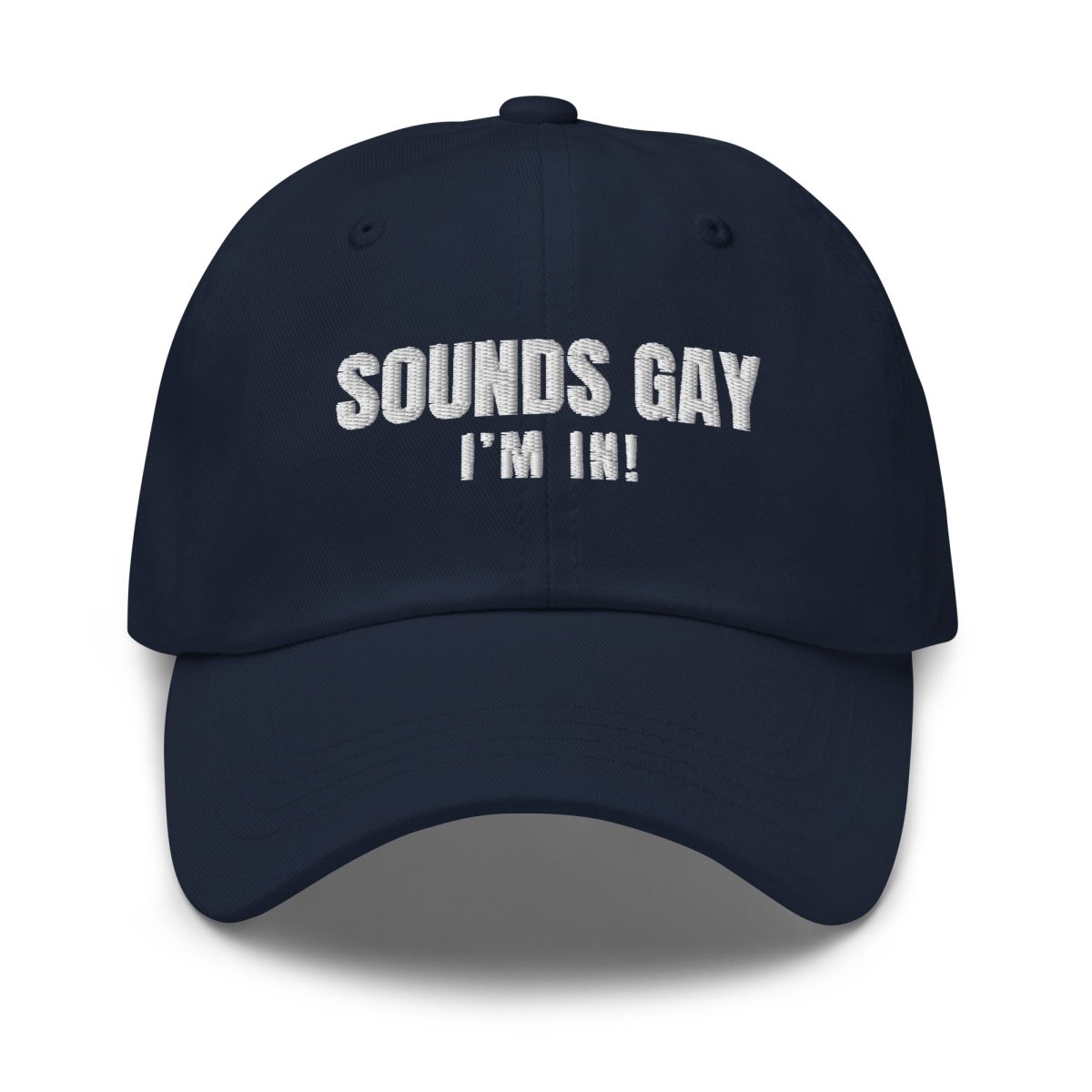 Dad Hat 'Sounds Gay - I'm In!' - RUDECAPS