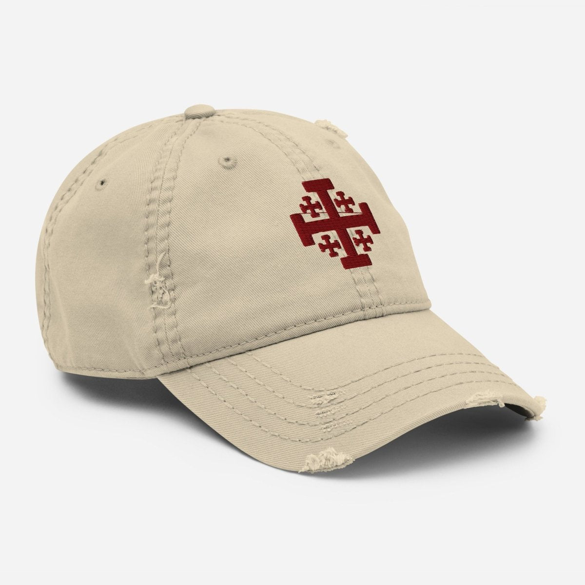 Distressed Dad Hat - RUDECAPS