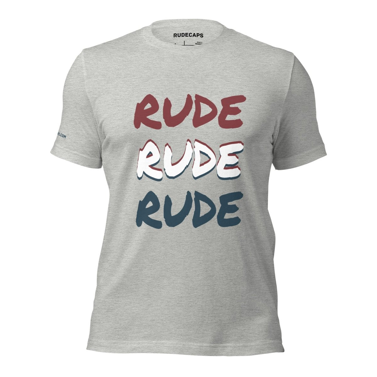 Unisex T-Shirt 'Rude Rude Rude' - RUDECAPS