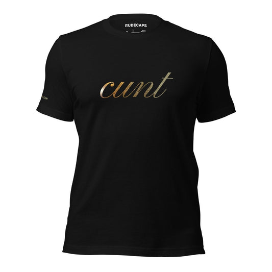 Unisex T-Shirt 'Cunt' - RUDECAPS