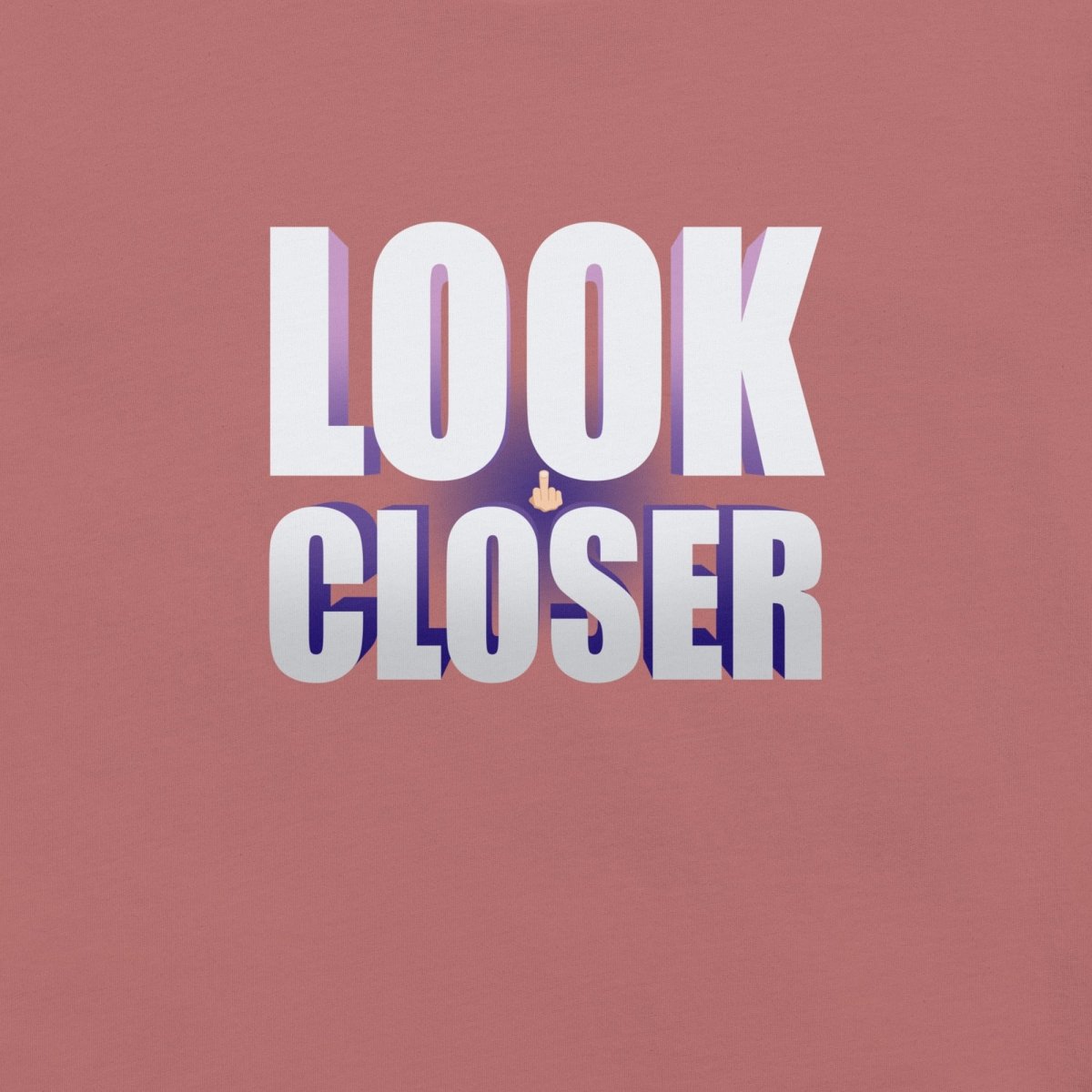 Unisex T-Shirt 'Look Closer' - RUDECAPS