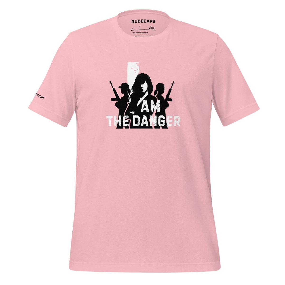Ladies T-Shirt 'I Am The Danger' - RUDECAPS