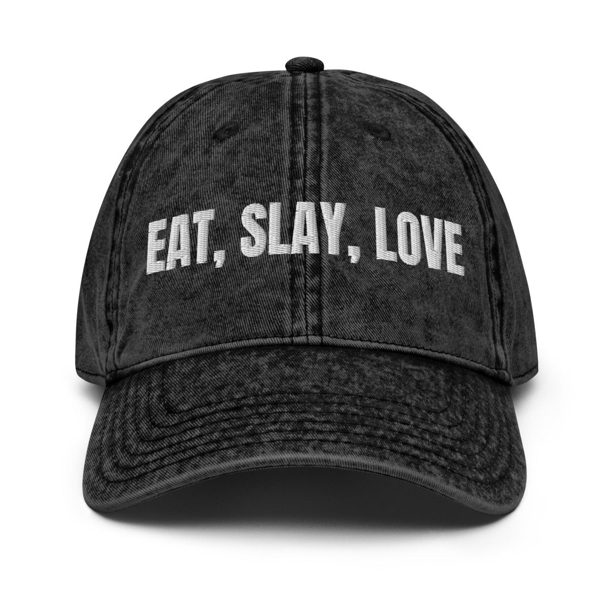 Vintage Cap 'Eat, Slay, Love' - RUDECAPS