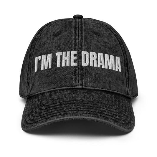 Vintage Cap 'I'm The Drama' - RUDECAPS