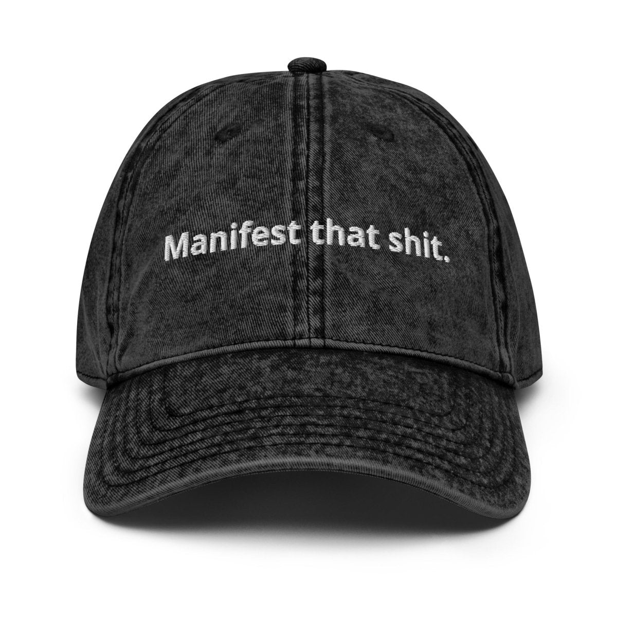 Vintage Cap 'Manifest That Shit' - RUDECAPS