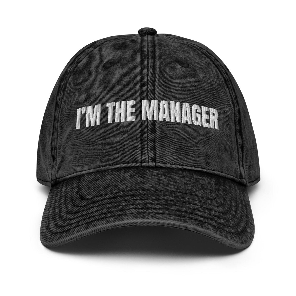 Vintage Cap 'I'm The Manager' - RUDECAPS