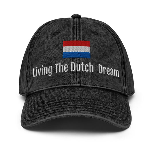 Vintage Cap 'Living The Dutch Dream' - RUDECAPS