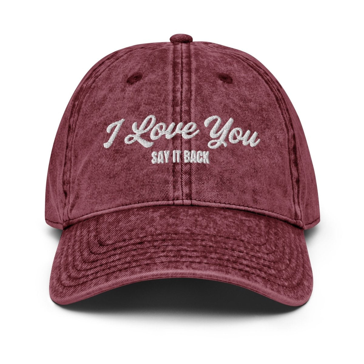 Vintage Cap 'I Love You - Say It Back' - RUDECAPS