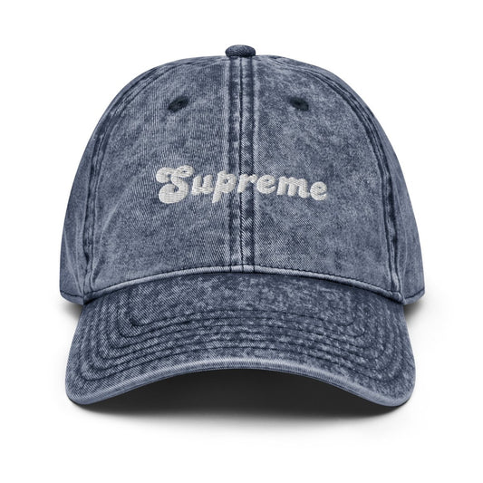 Vintage Cap 'Supreme' - RUDECAPS