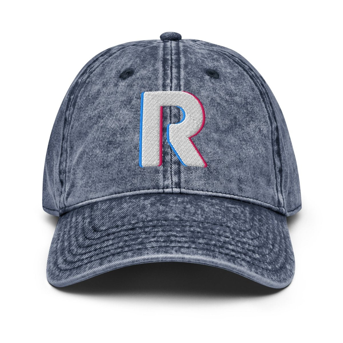Vintage Cap 'R Logo (Front) + Too Close (Back)' - RUDECAPS