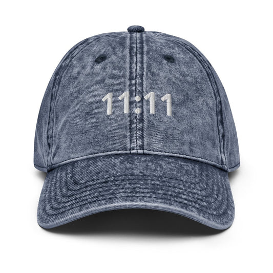 Vintage Cap '11:11' - RUDECAPS