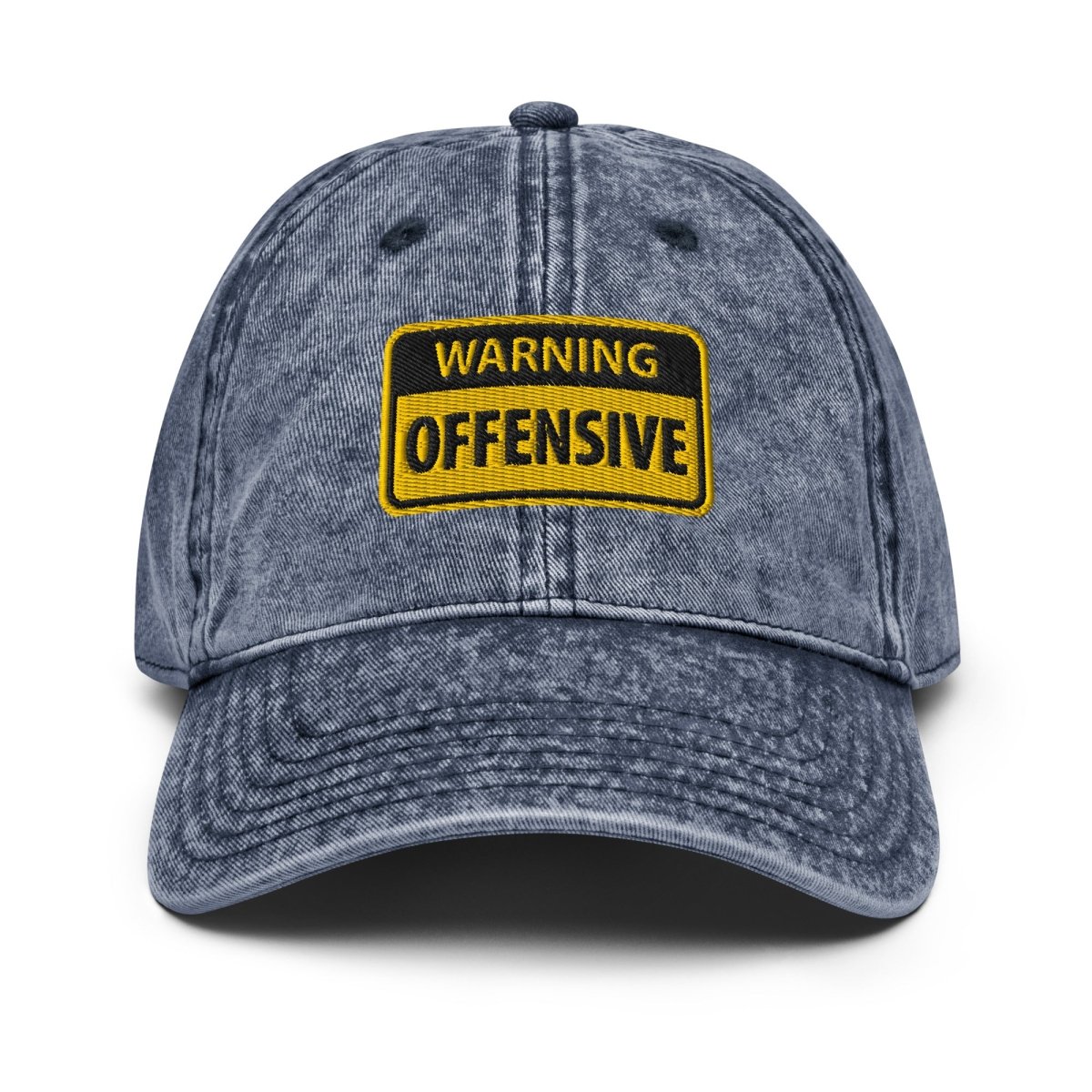 Vintage Cap 'Warning Offensive' - RUDECAPS