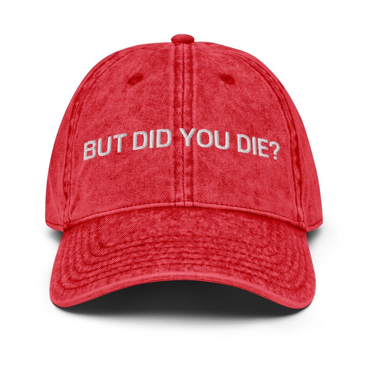 Vintage Cap 'But Did You Die?' - RUDECAPS
