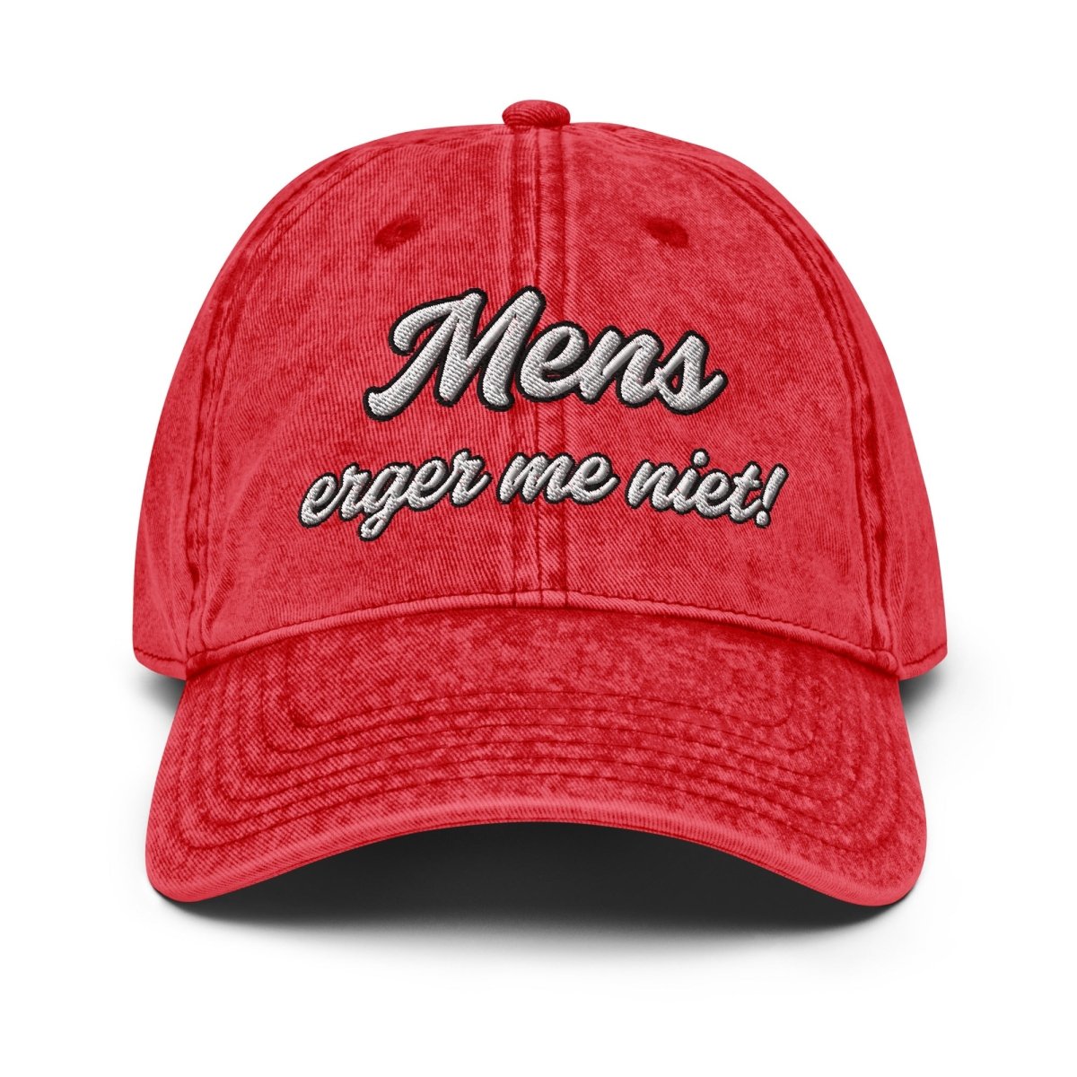 Vintage Cap 'Mens Erger Me Niet!' - RUDECAPS