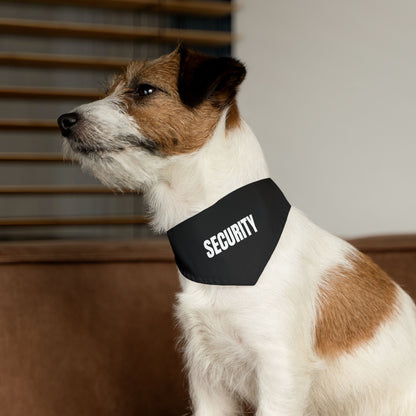 Pet Bandana Collar 'Security'