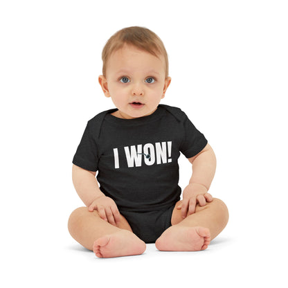 Baby One-Piece 'I Won!'