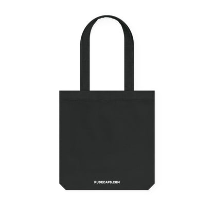 Woven Tote Bag 'No Drugs In This Bag, Leave Me Alone'