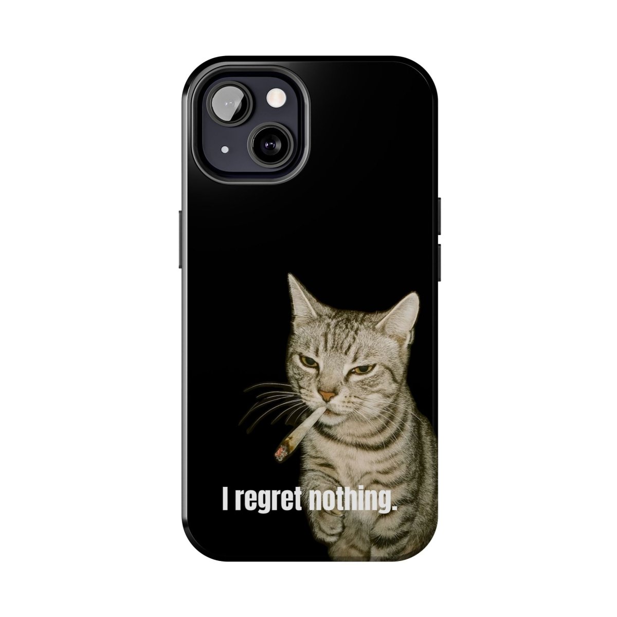 Tough Phone Case 'Smoking Cat' - RUDECAPS