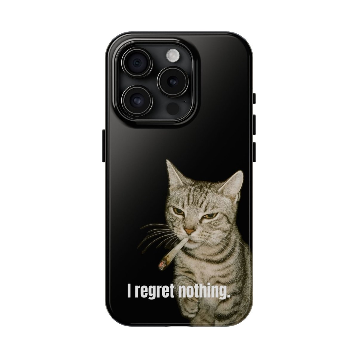 Tough Phone Case 'Smoking Cat' - RUDECAPS