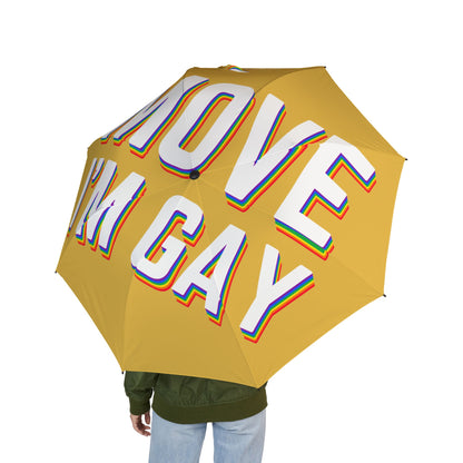 Umbrella 'MOVE I'M GAY' ***