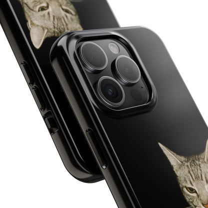 Tough Phone Case 'Smoking Cat' - RUDECAPS