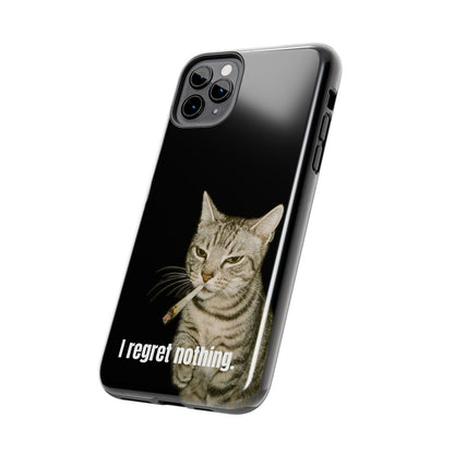 Tough Phone Case 'Smoking Cat' - RUDECAPS