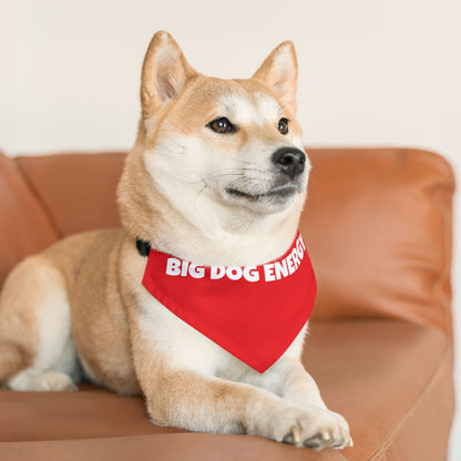 Pet Bandana Collar 'Big Dog Energy'