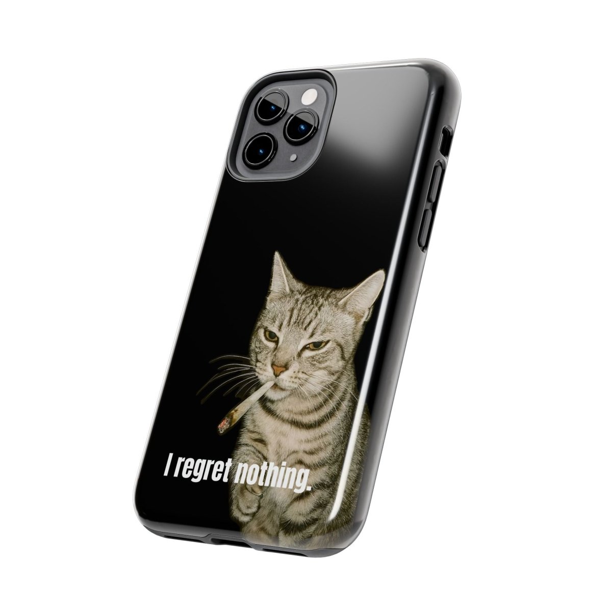 Tough Phone Case 'Smoking Cat' - RUDECAPS