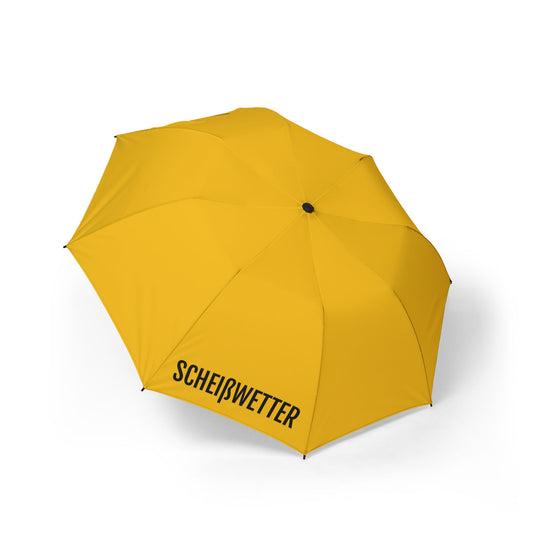 Rain Umbrella 'Scheißwetter'