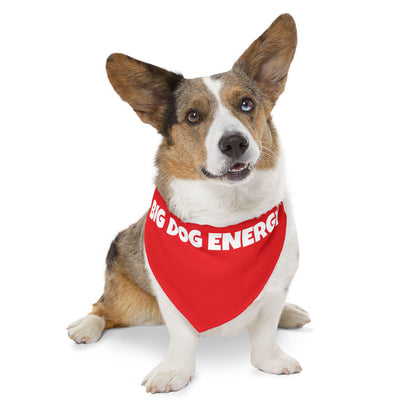 Pet Bandana Collar 'Big Dog Energy'