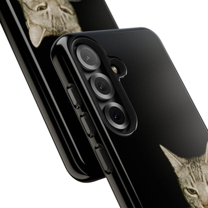 Tough Phone Case 'Smoking Cat' - RUDECAPS