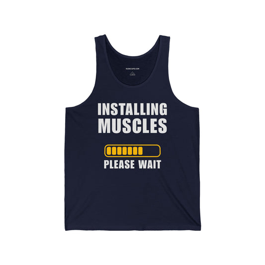 Tank Top 'Installing Muscles - Please Wait'