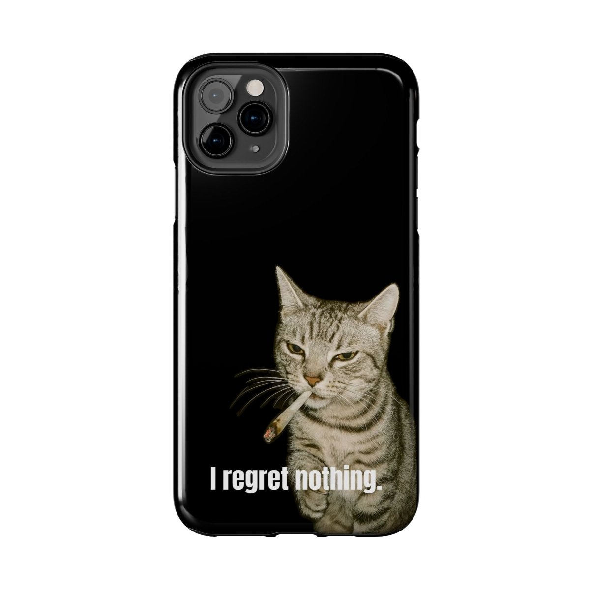 Tough Phone Case 'Smoking Cat' - RUDECAPS