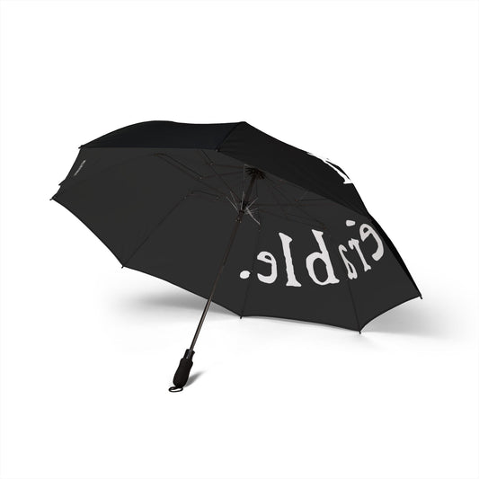 Dramatic French Statement Umbrella 'Misérable.'