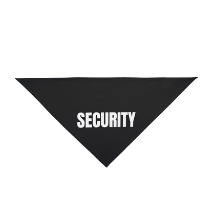 Pet Bandana 'Security'