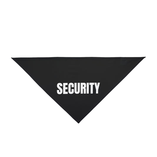 Pet Bandana 'Security'