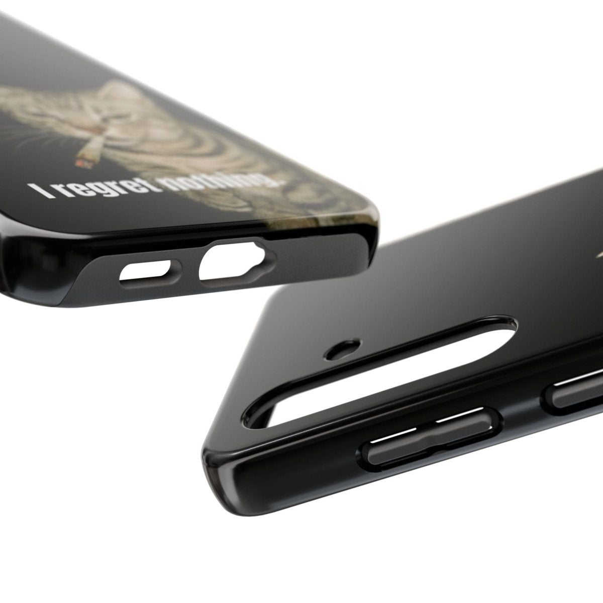 Tough Phone Case 'Smoking Cat' - RUDECAPS