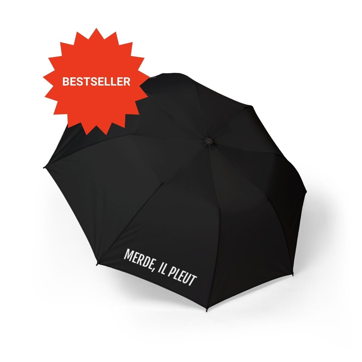 Umbrella MERDE, IL PLEUT 48" / 122cm *** - RUDECAPS