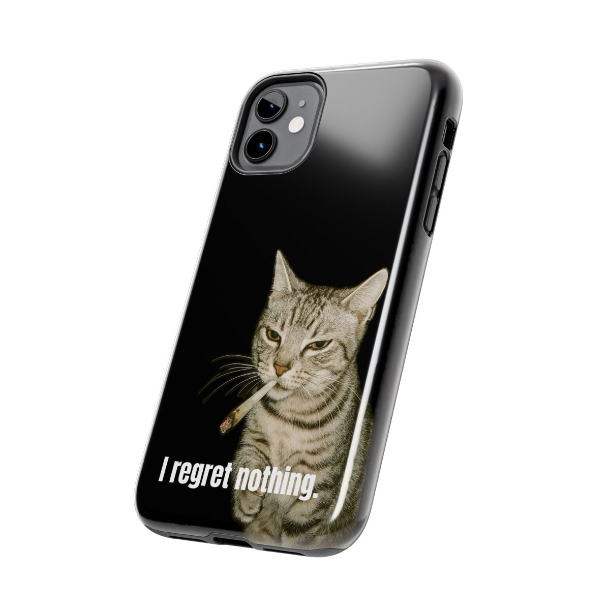 Tough Phone Case 'Smoking Cat' - RUDECAPS