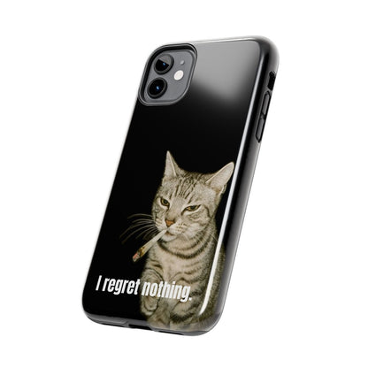Tough Phone Case 'Smoking Cat' - RUDECAPS