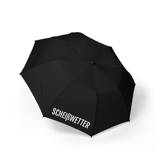Rain Umbrella 'Scheißwetter'