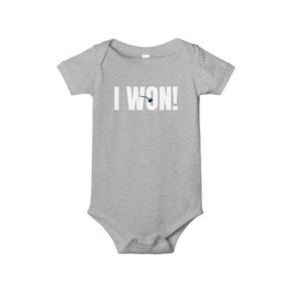 Baby One-Piece 'I Won!'