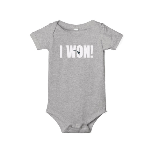 Baby One-Piece 'I Won!'
